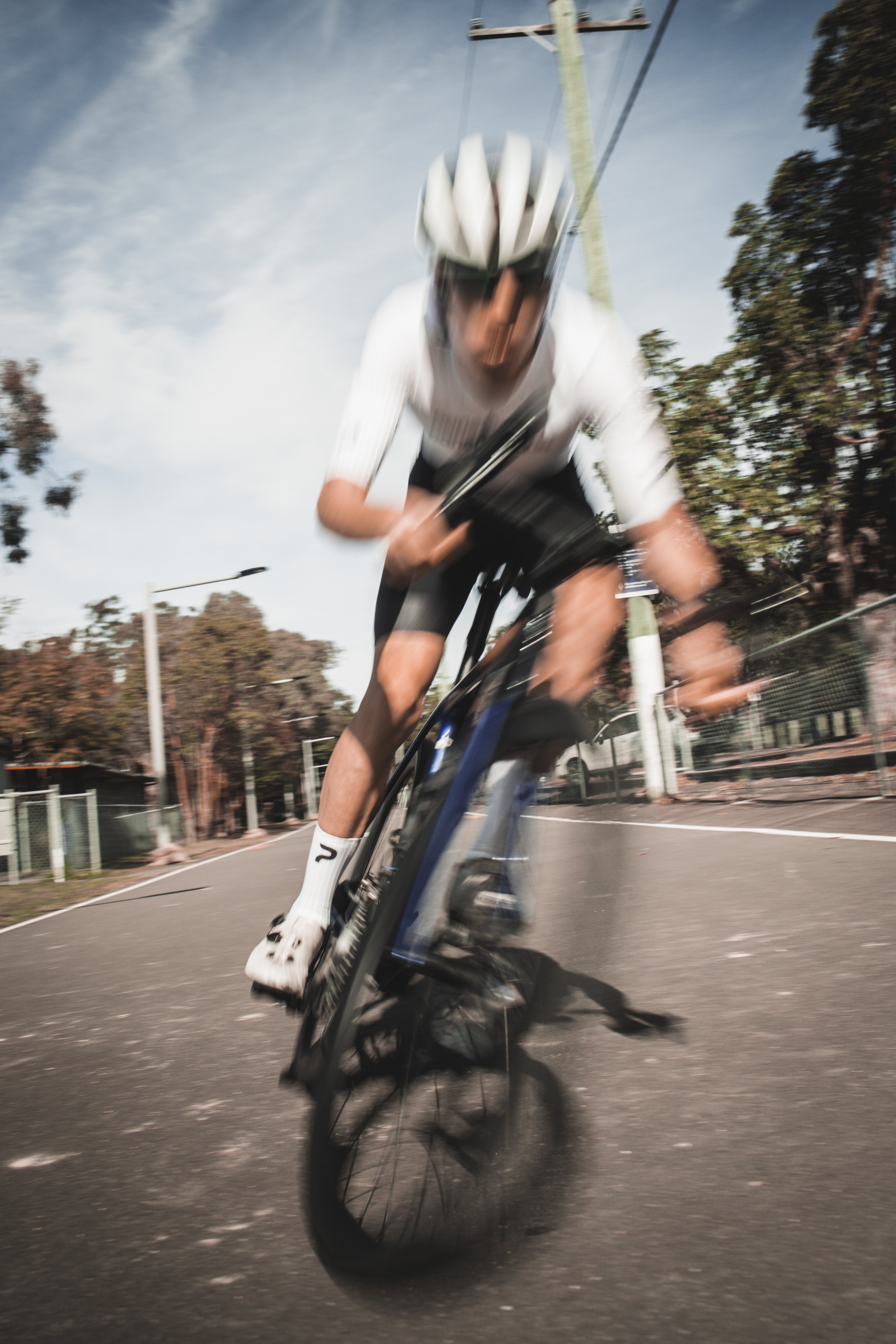 Race Day Aero Cycling Sock
